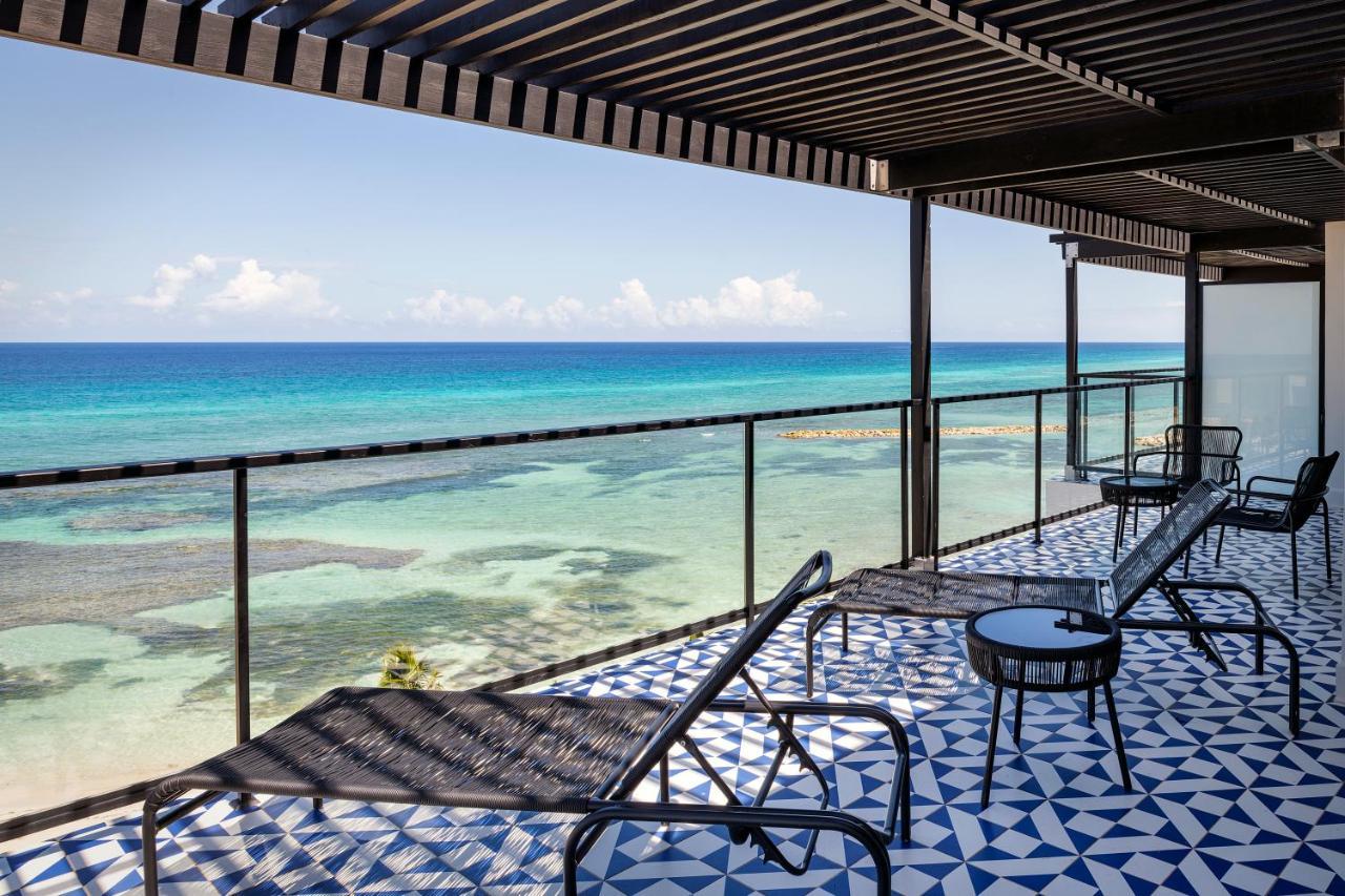 Hotel Ocean Eden Bay (Adults Only) Spring Rises Exterior foto Ocean view from a room at the Iberostar Grand Hotel Bávaro