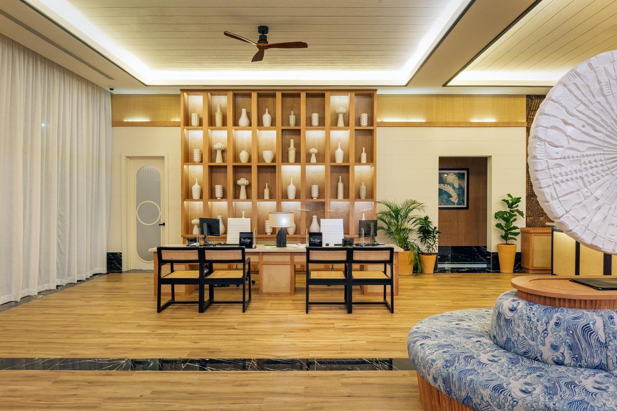 Hotel Ocean Eden Bay (Adults Only) Spring Rises Exterior foto The lobby of the hotel