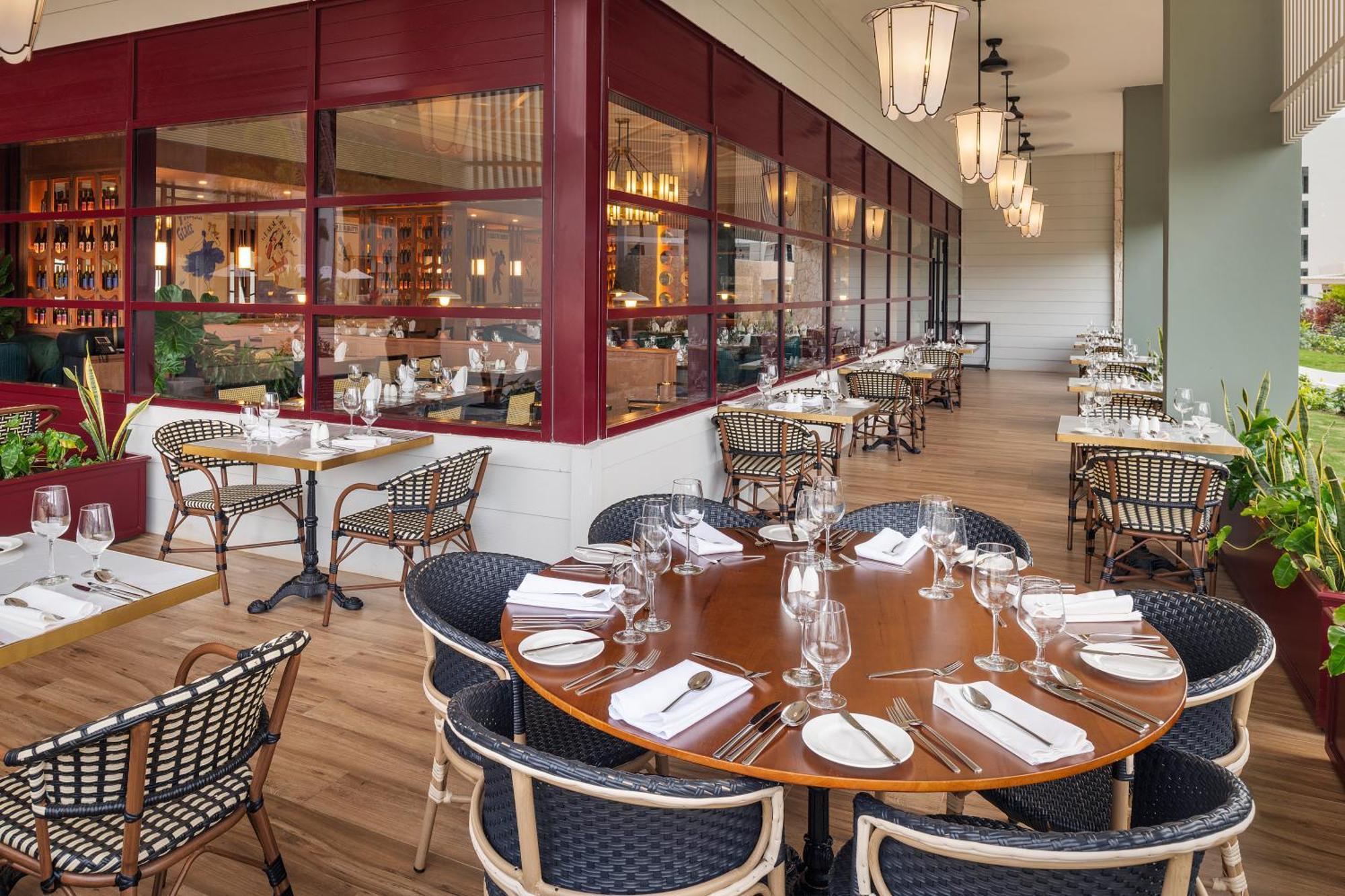 Hotel Ocean Eden Bay (Adults Only) Spring Rises Exterior foto The restaurant